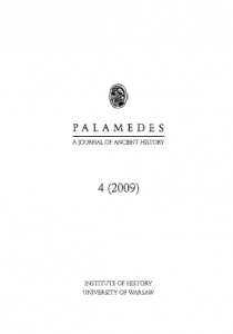 Palamedes. A journal of Ancient History 4/2009
