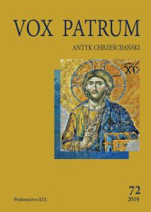 Vox Patrum 72 (2019)